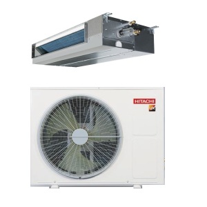 日立中央空调UX1系列（1级能效）带泵一拖一风管机裸机不含安装费